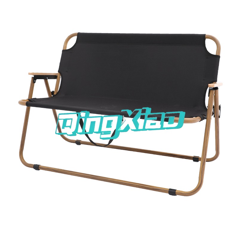 Outdoor Furniture Metal Chairs - Double Wide Camping Chair Heavy Duty