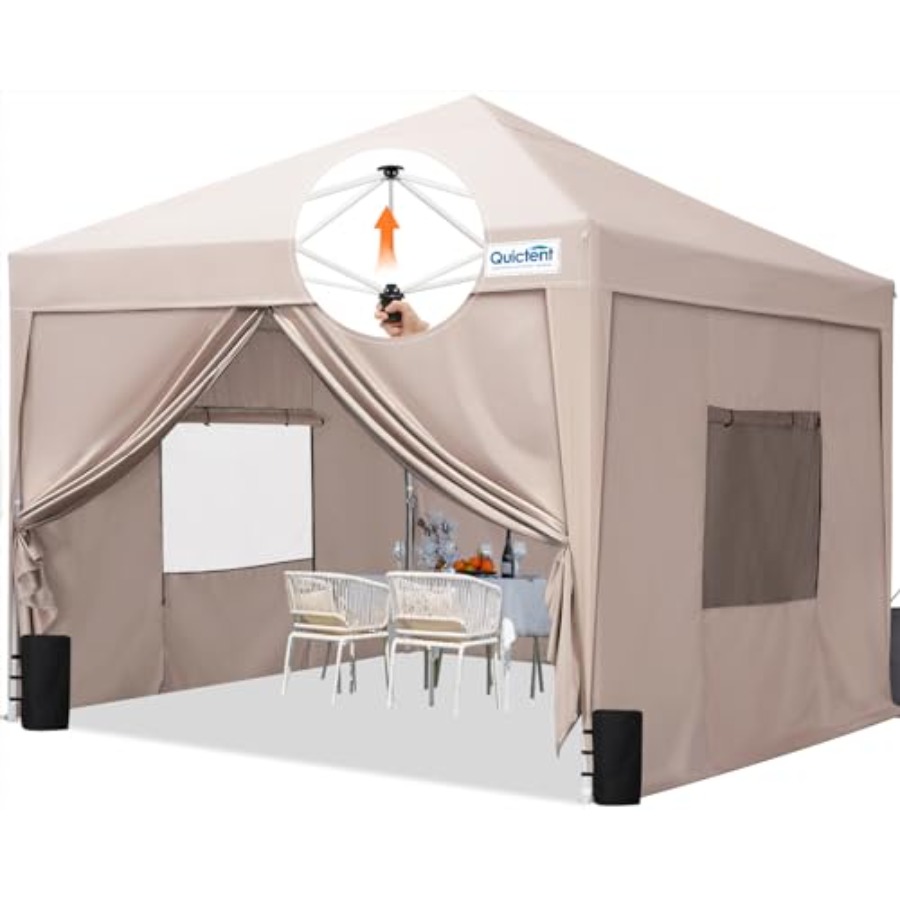 Gazebo Pop Up - Outdoor commercial gazebo shelter: 10x10 pop-up