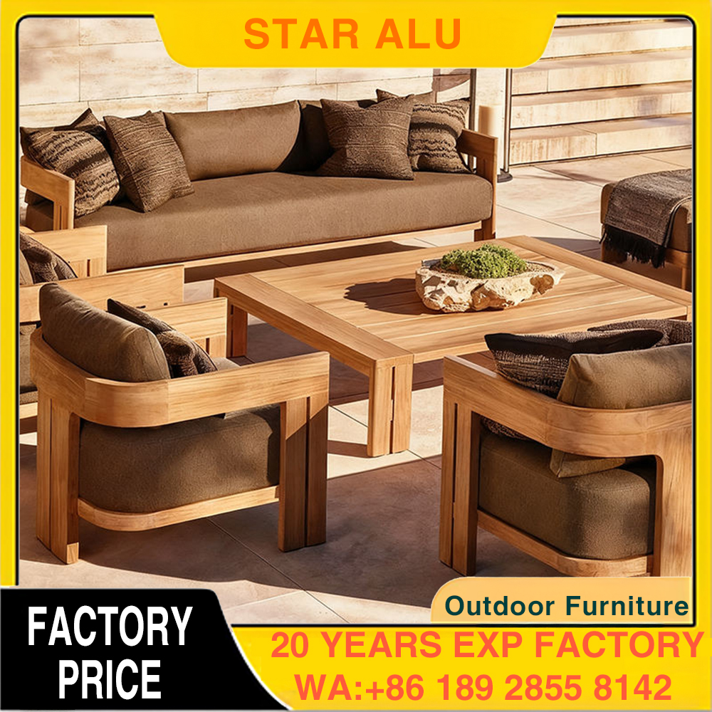 Outdoor Furniture Europe - Outdoor Teak Sofa Set 2026 |
