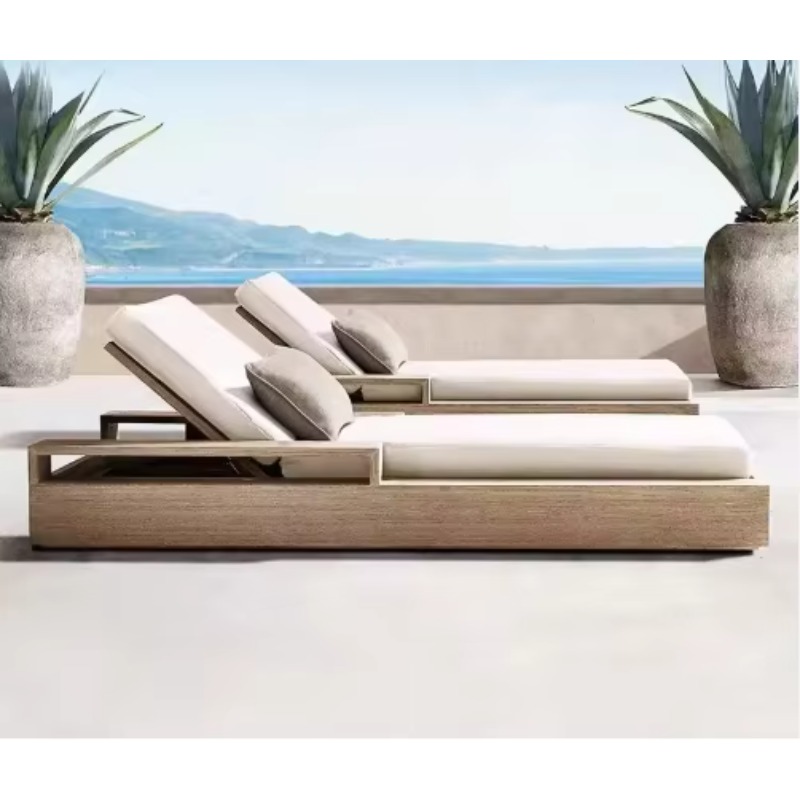 Outdoor Furniture Metal Chairs - Luxury Teak Outdoor Lounge Chair Durable