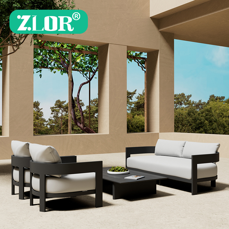 Modern Aluminum Outdoor Sofa S - Outdoor Furniture Metal Chairs のレビューと価格