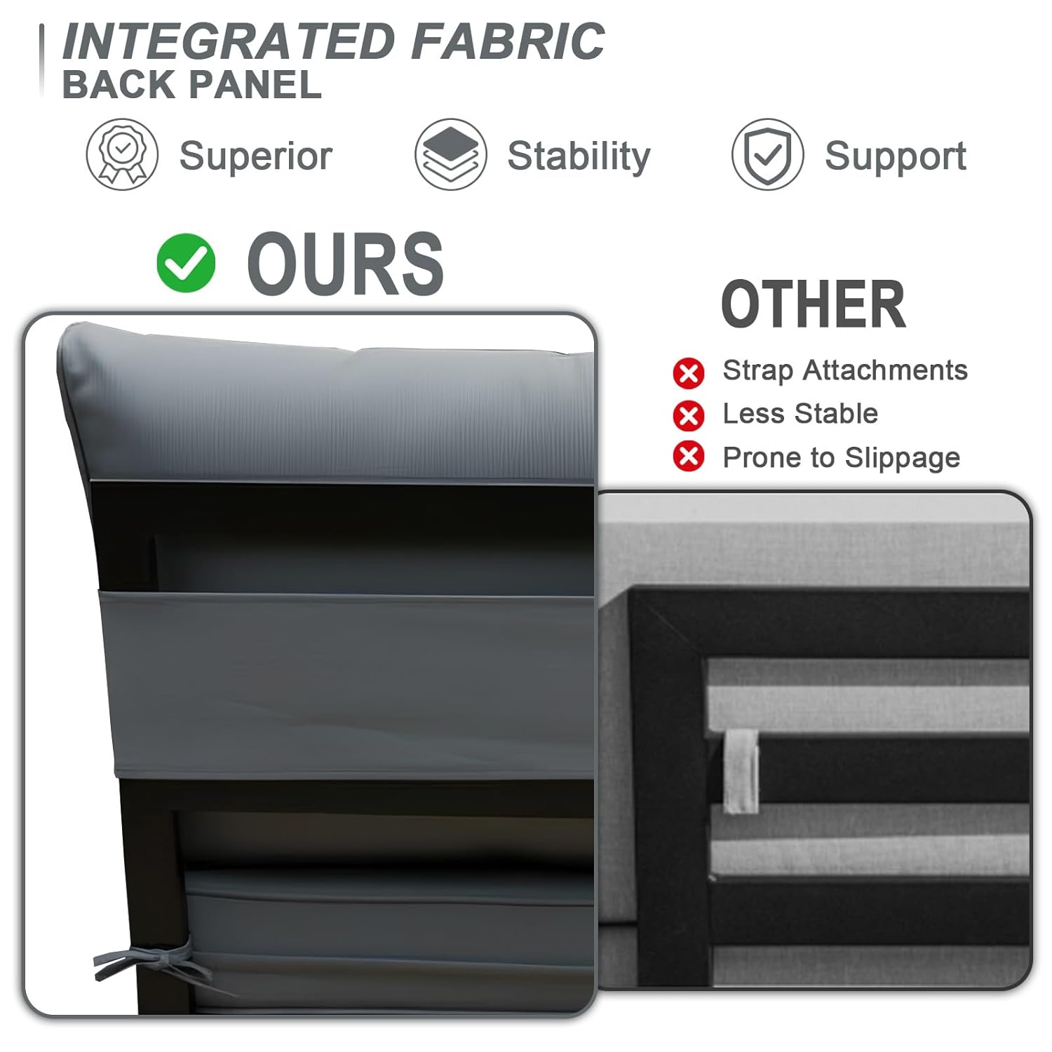 5 Seat Patio Sectional Metal F - Outdoor Furniture Grey のレビューと価格