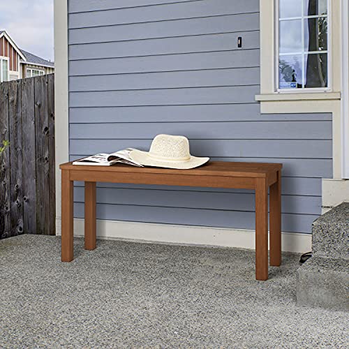 Outdoor Backless Bench With Te - Outdoor Furniture Oil Teak のレビューと価格