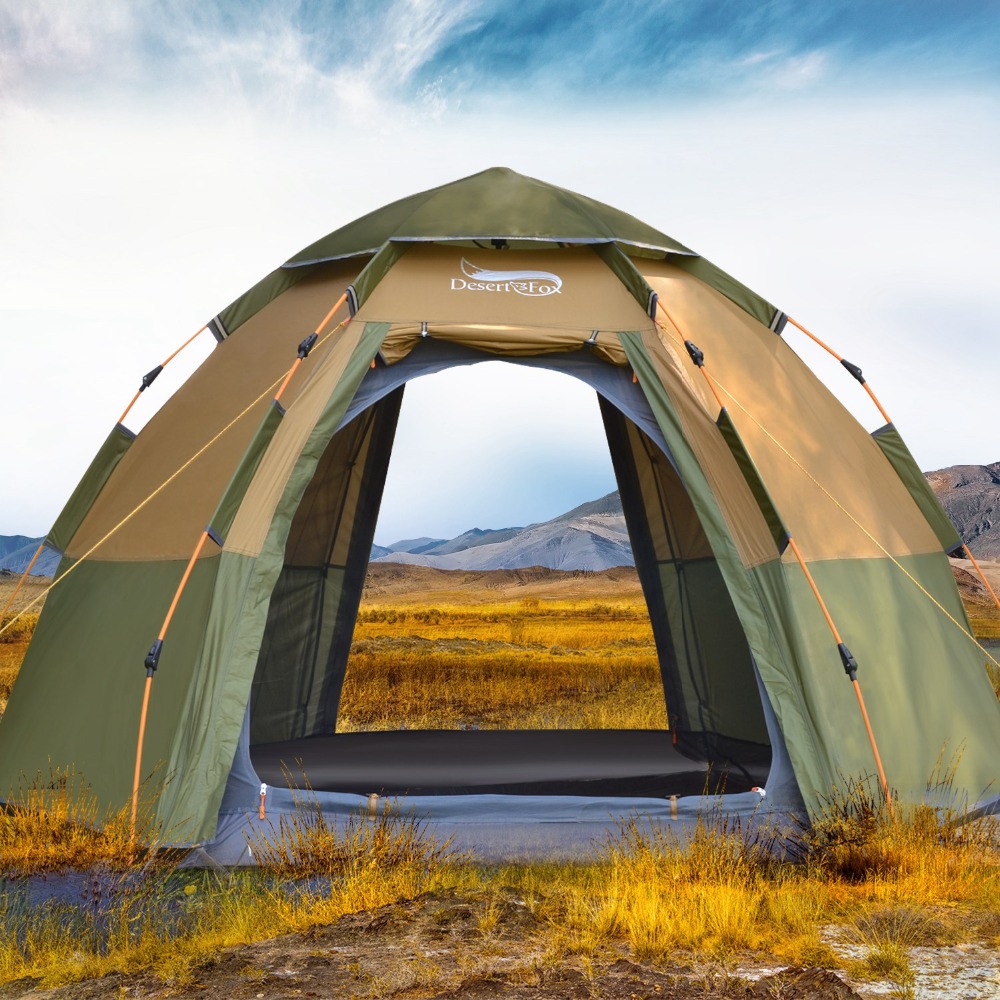 Desert&Fox 3-4 Person Dome Aut - Gazebo Pop Up のレビューと価格