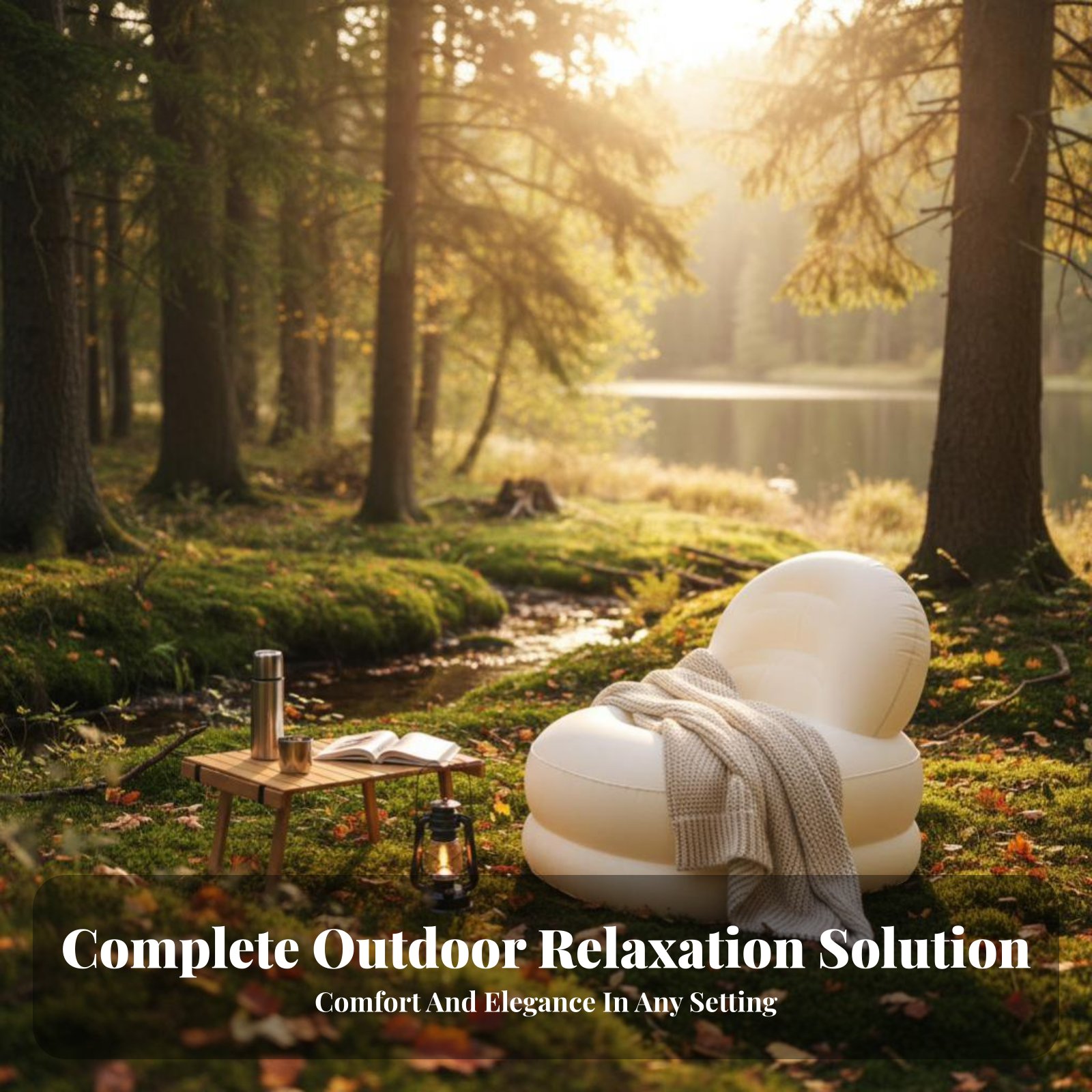 Inflatable Sofa, Camping Air C - Outdoor Furniture Lounge Chair のレビューと価格