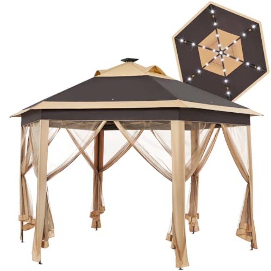 Backyard garden lawn gazebo te - Gazebo Pop Up のレビューと価格