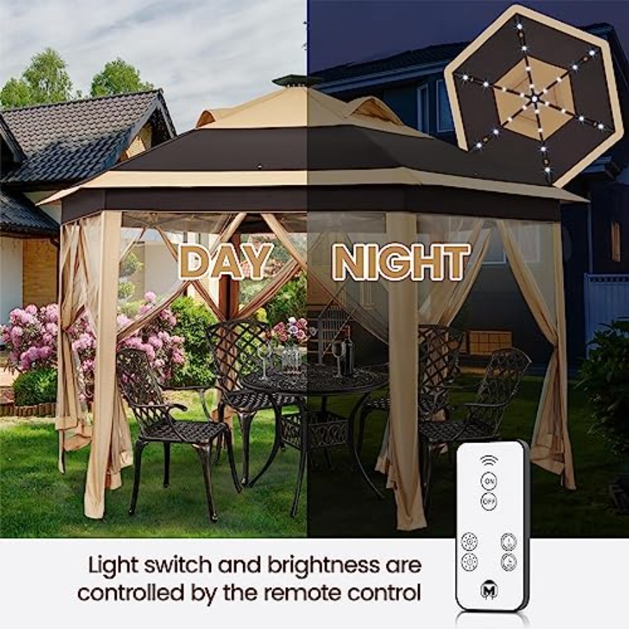 Backyard garden lawn gazebo te - Gazebo Pop Up のレビューと価格