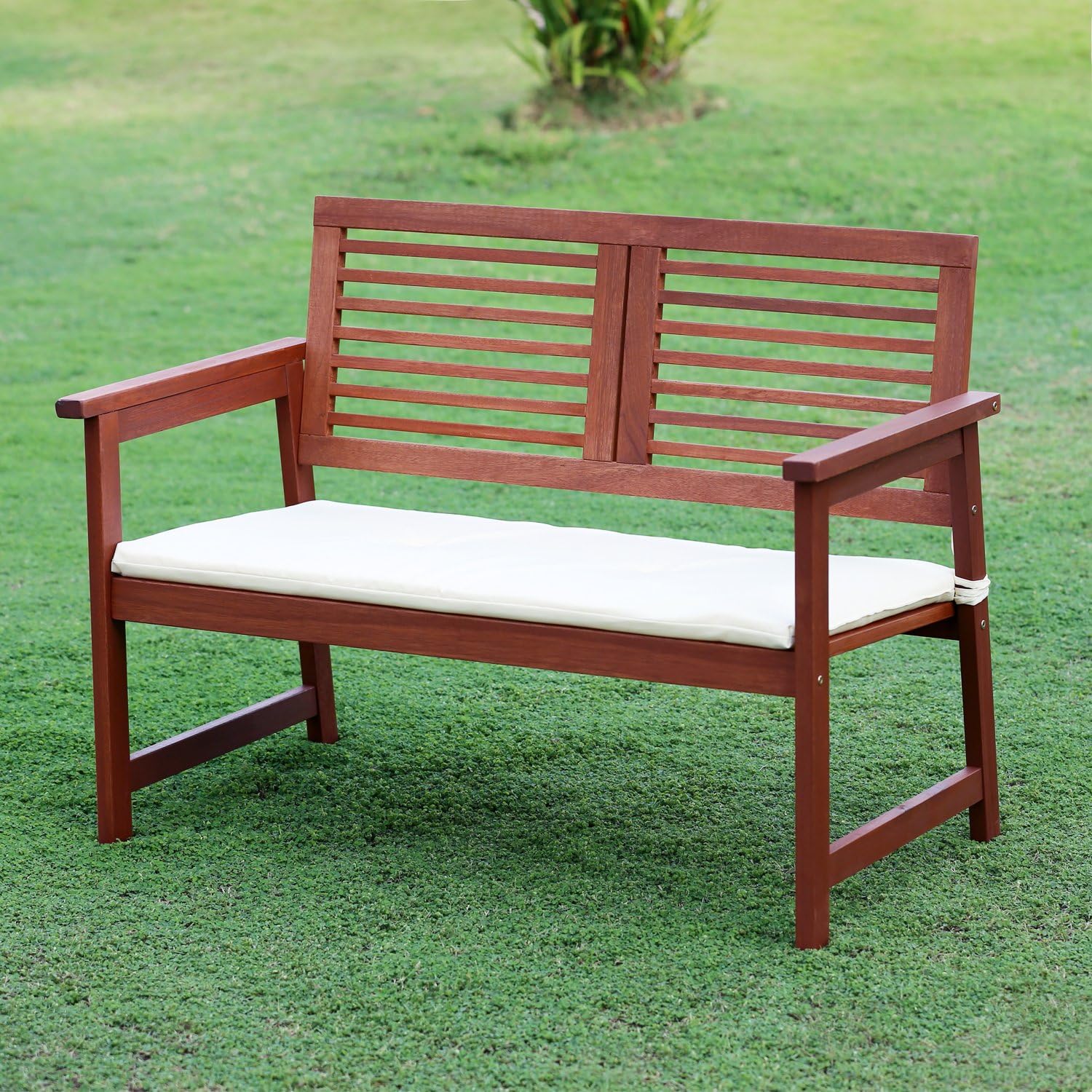 Tioman Hardwood Outdoor Bench  - Outdoor Furniture Oil Teak のレビューと価格