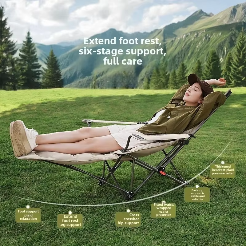 Folding Recliner Portable Camp - Outdoor Furniture Lounge Chair のレビューと価格