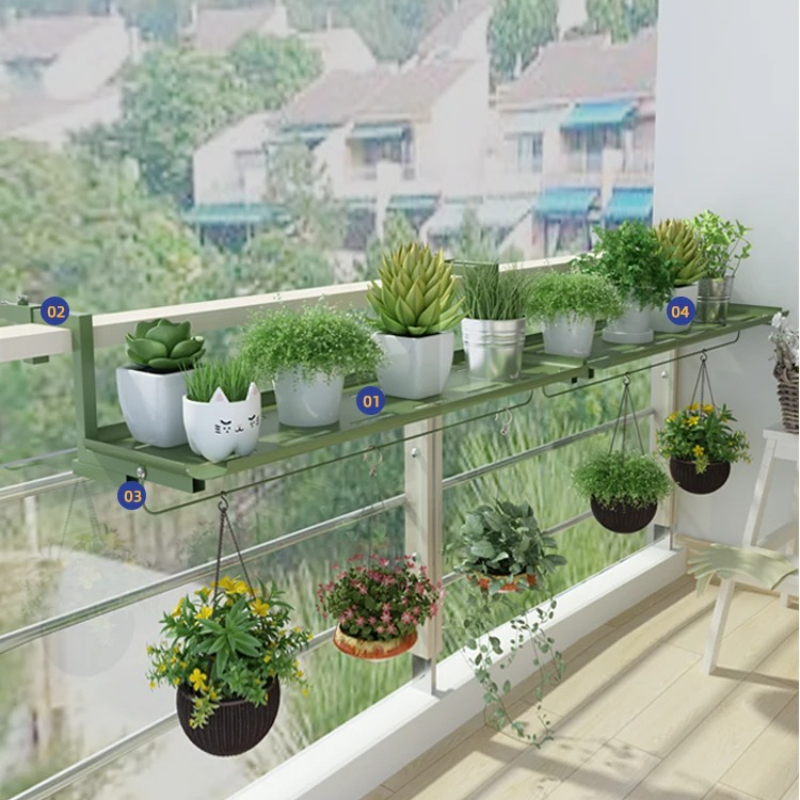 ‌Wrought Iron Hanging Plant St - Outdoor Furniture Balcony のレビューと価格