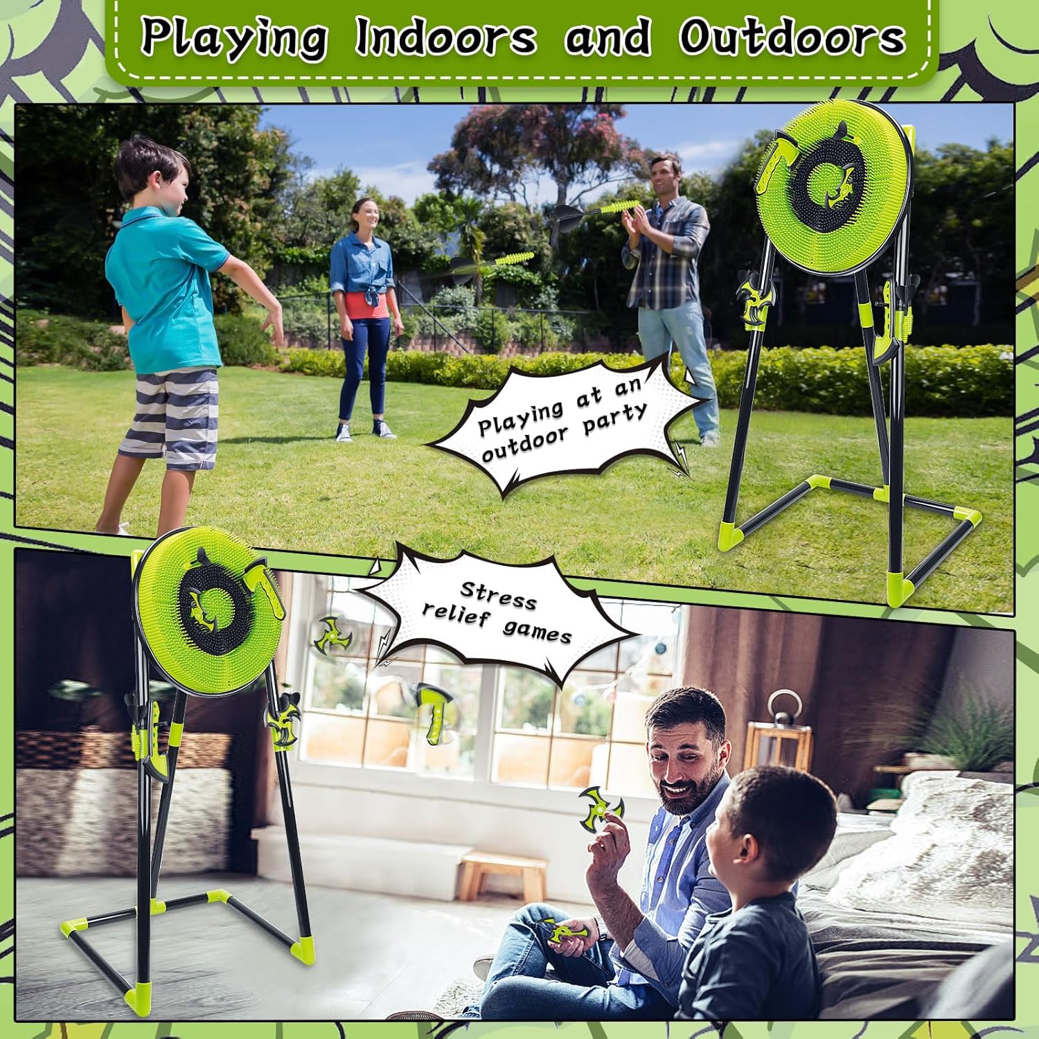 4 in 1 Axe Throwing Target Set - Outdoor Furniture Target のレビューと価格