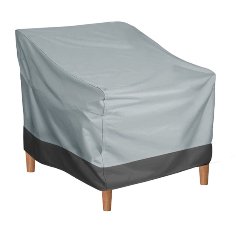 Patio Chair Cover Oxford Cloth - Outdoor Furniture Grey のレビューと価格