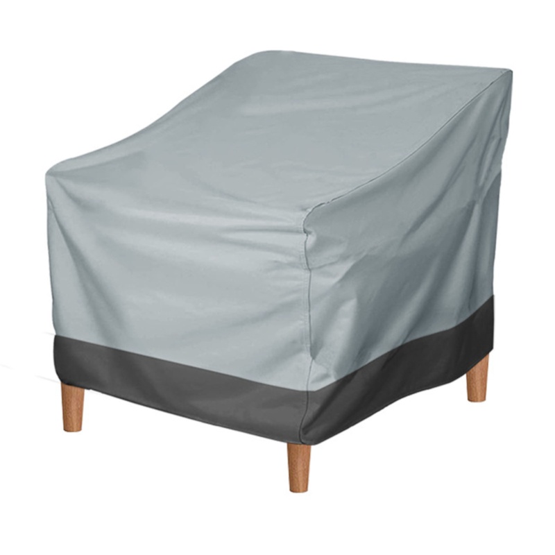 Patio Chair Cover Oxford Cloth - Outdoor Furniture Grey のレビューと価格