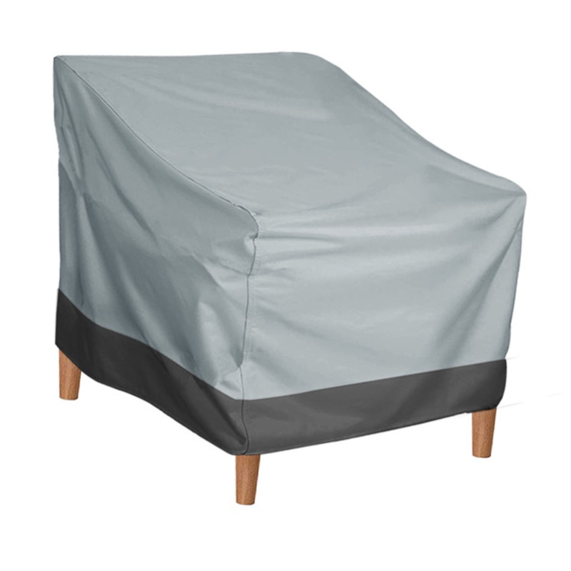 Patio Chair Cover Oxford Cloth - Outdoor Furniture Grey のレビューと価格