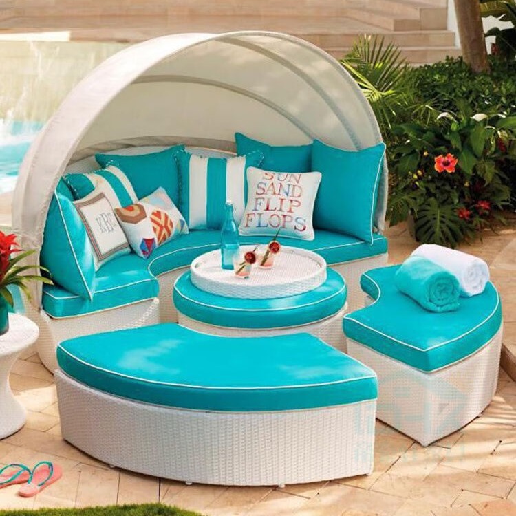 Outdoor bed leisure pool large - Outdoor Furniture Metal Chairs のレビューと価格