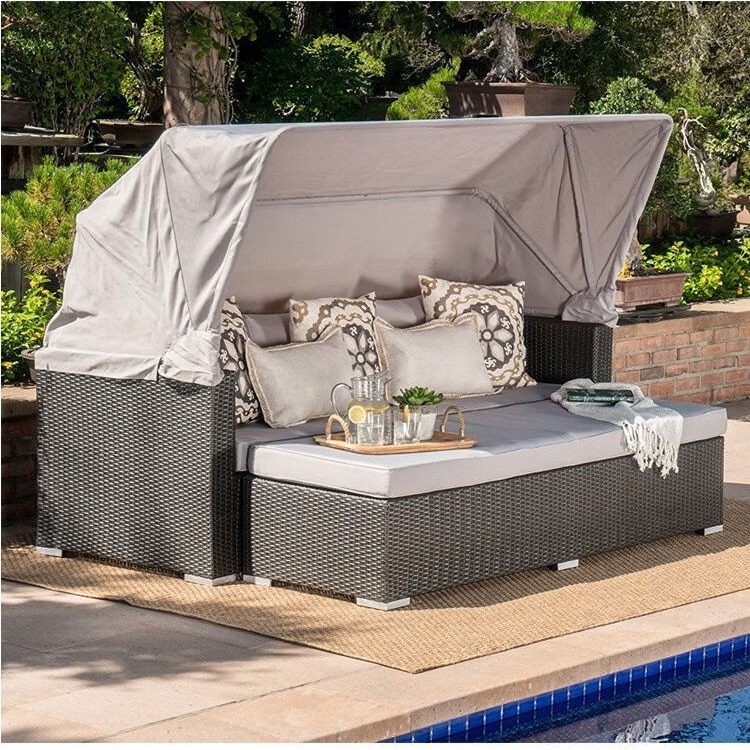 Outdoor bed leisure pool large - Outdoor Furniture Metal Chairs のレビューと価格