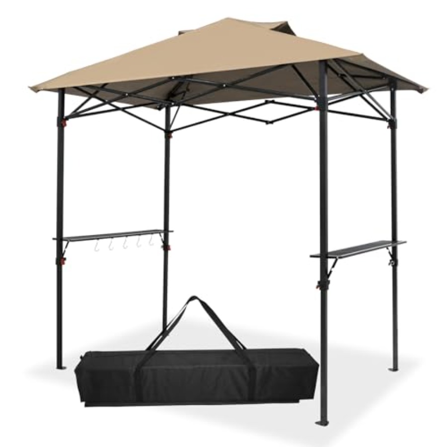 Outdoor BBQ gazebo, aluminum f - Gazebo Pop Up のレビューと価格
