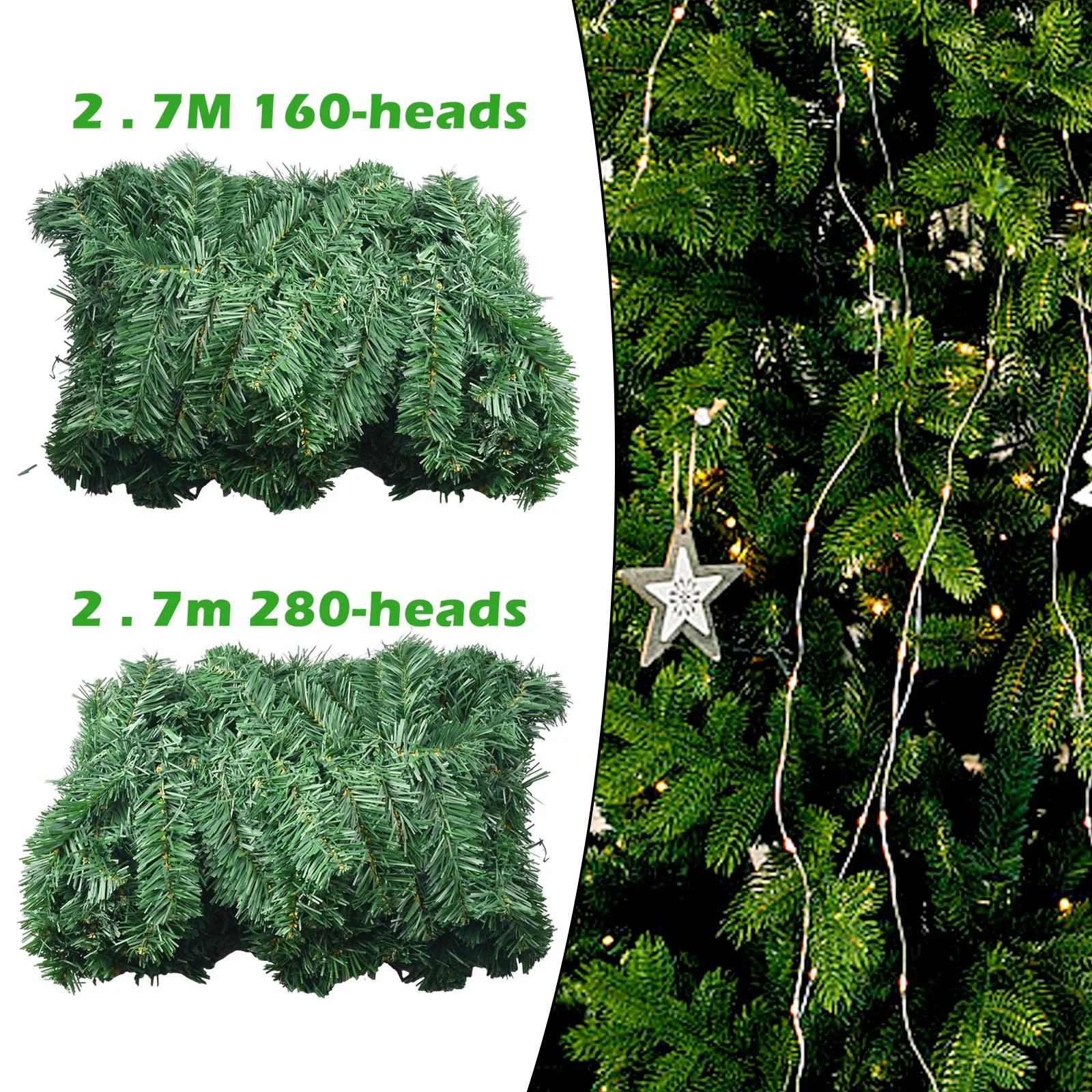 2.7M Artificial Green Christma - Outdoor Furniture Sale のレビューと価格