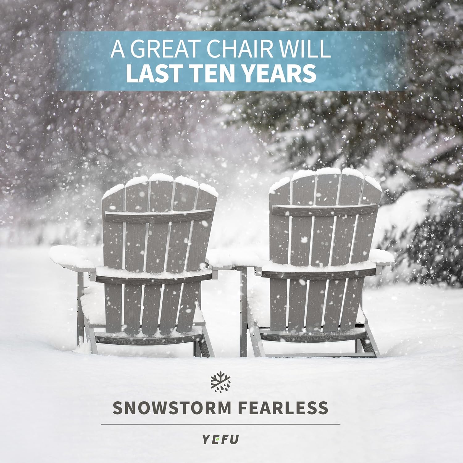 Adirondack Chairs Set of 4 Pla - Outdoor Furniture Grey のレビューと価格