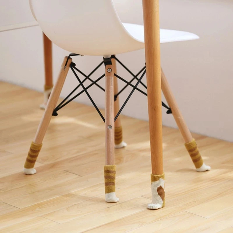 4Pcs/Set Creativity Cat Paw Ta - Outdoor Furniture Leg Protectors のレビューと価格