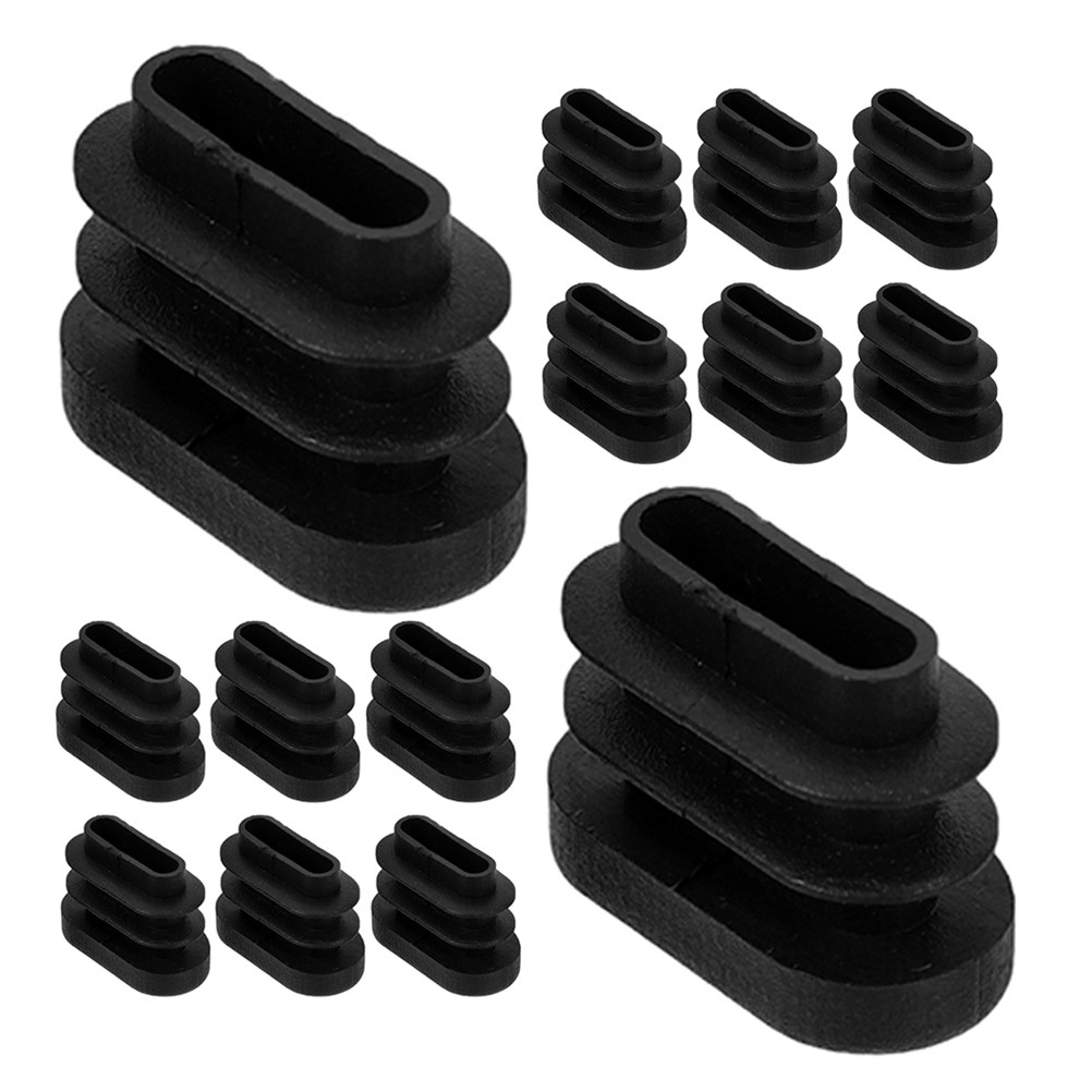 30Pcs Oval Plastic Table Chair - Outdoor Furniture Leg Protectors のレビューと価格