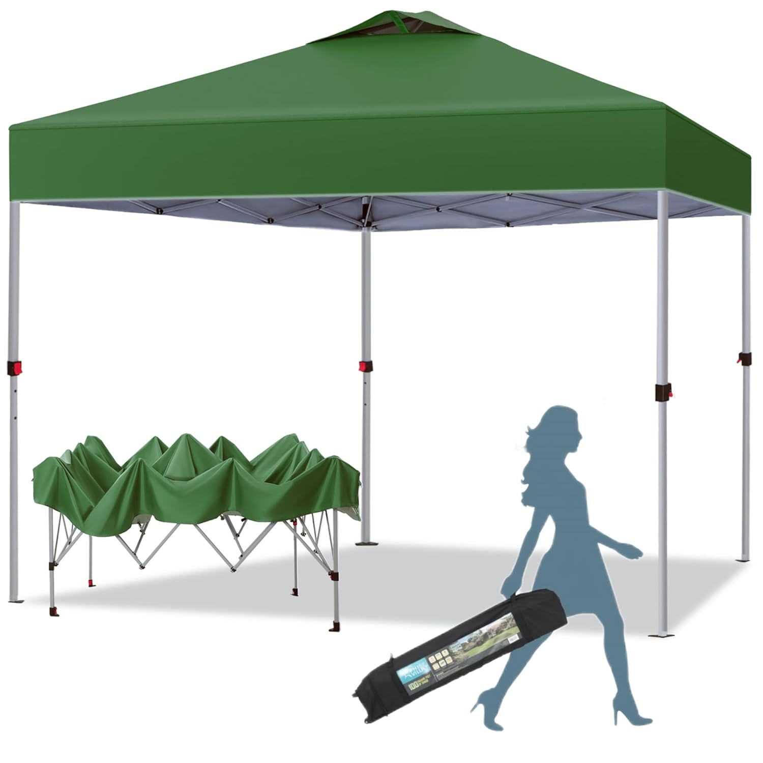 10x10 Pop Up Canopy Tent, Gaze - Gazebo Pop Up のレビューと価格