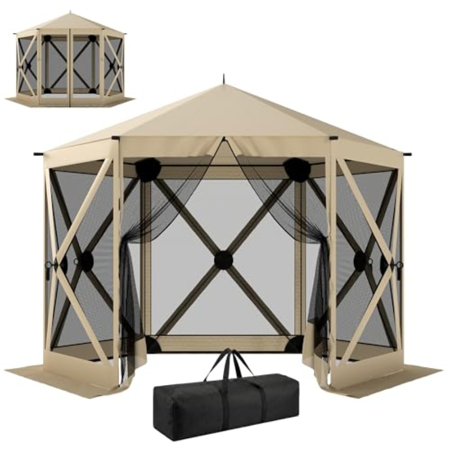 Outdoor portable 10x11 ft pop- - Gazebo Pop Up のレビューと価格