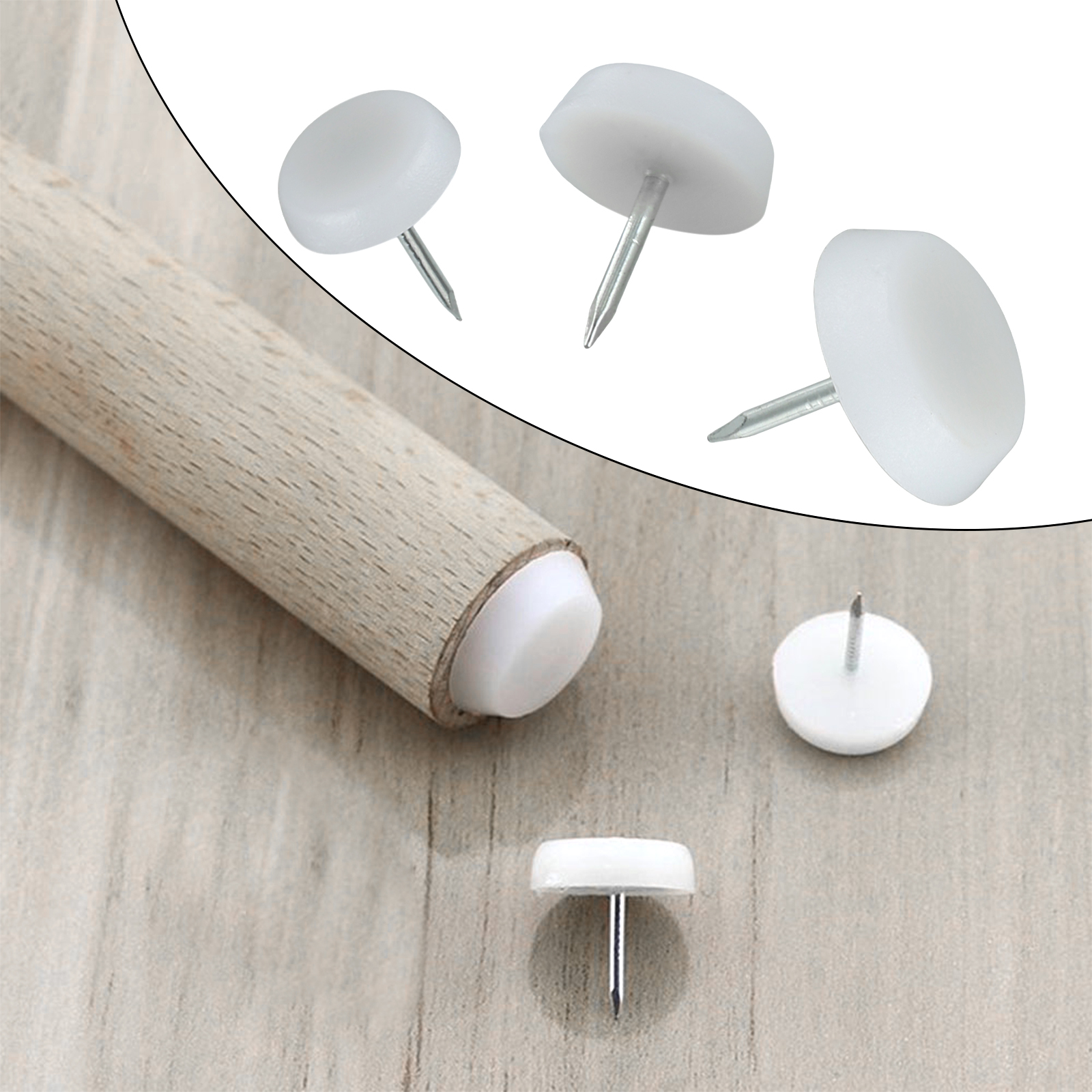 50Pcs 14/18/20mm Table Chair L - Outdoor Furniture Leg Protectors のレビューと価格