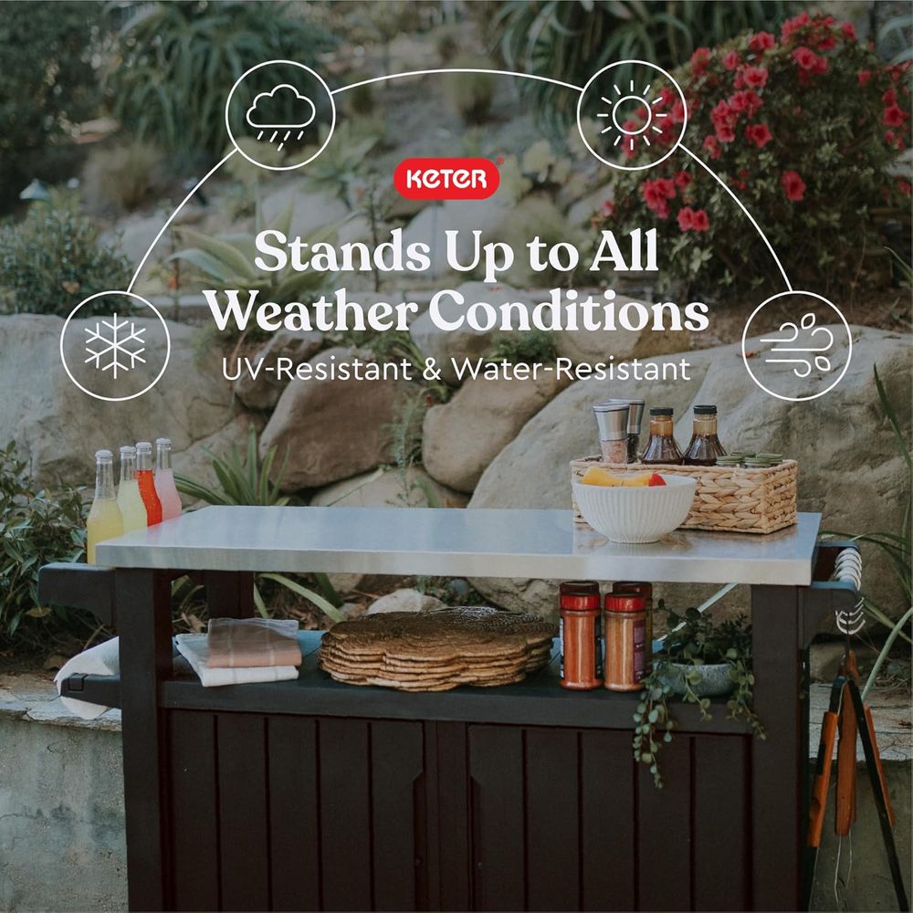 Outdoor Rolling Table Cart for - Outdoor Furniture Europe のレビューと価格