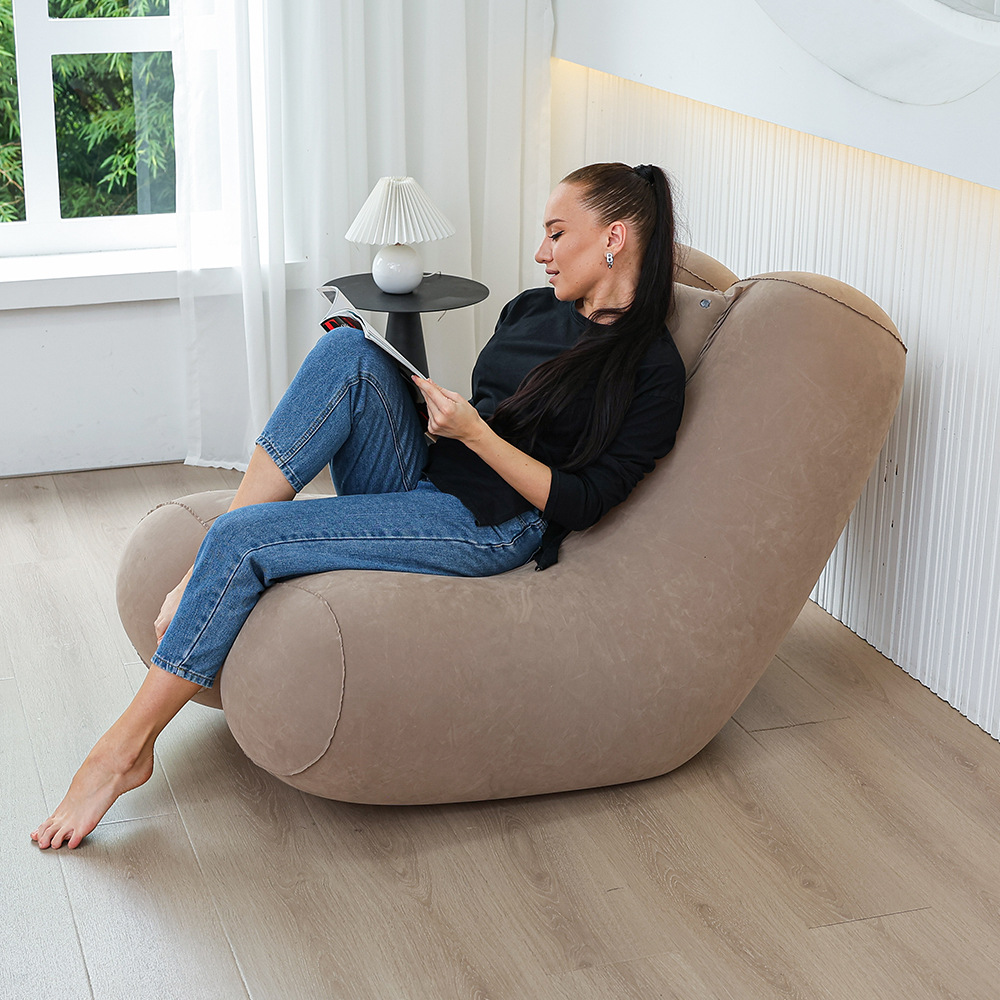 New Folding Lazy Sofa,Inflatab - Outdoor Furniture Lounge Chair のレビューと価格