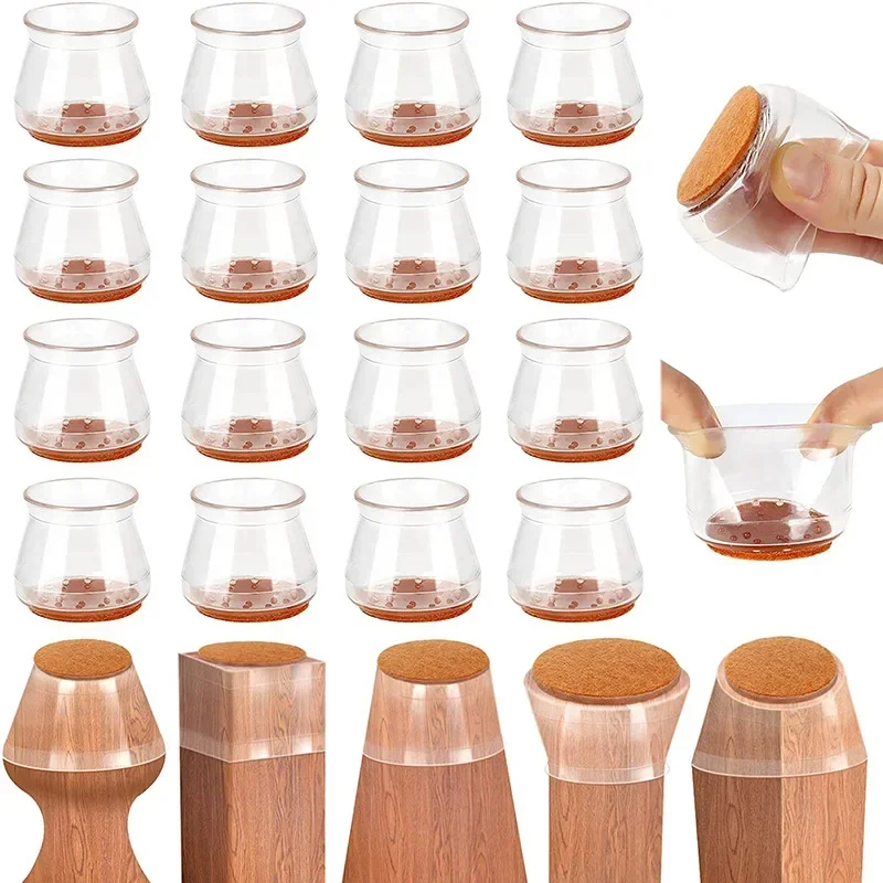 4/16pcs Chair Leg Caps Rubber  - Outdoor Furniture Leg Protectors のレビューと価格