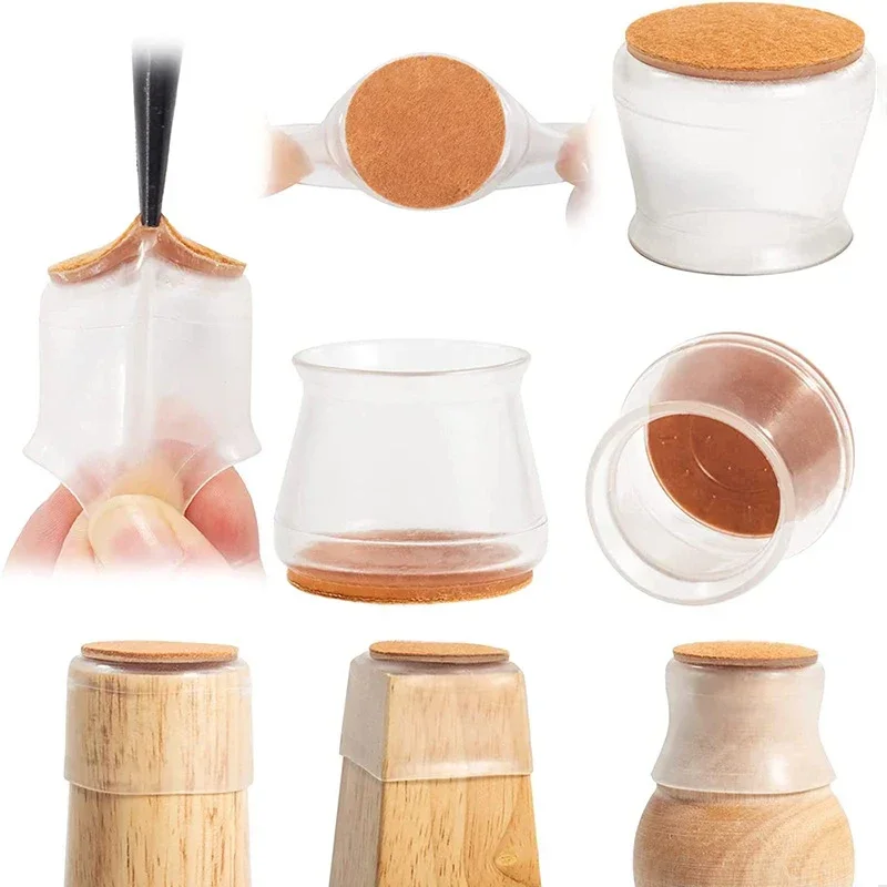 4/16pcs Chair Leg Caps Rubber  - Outdoor Furniture Leg Protectors のレビューと価格