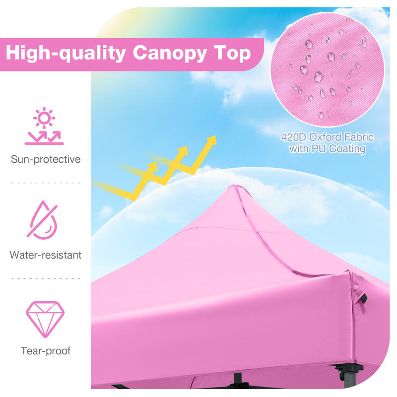 10 x 10 FT Outdoor Pop up Cano - Gazebo Pop Up のレビューと価格
