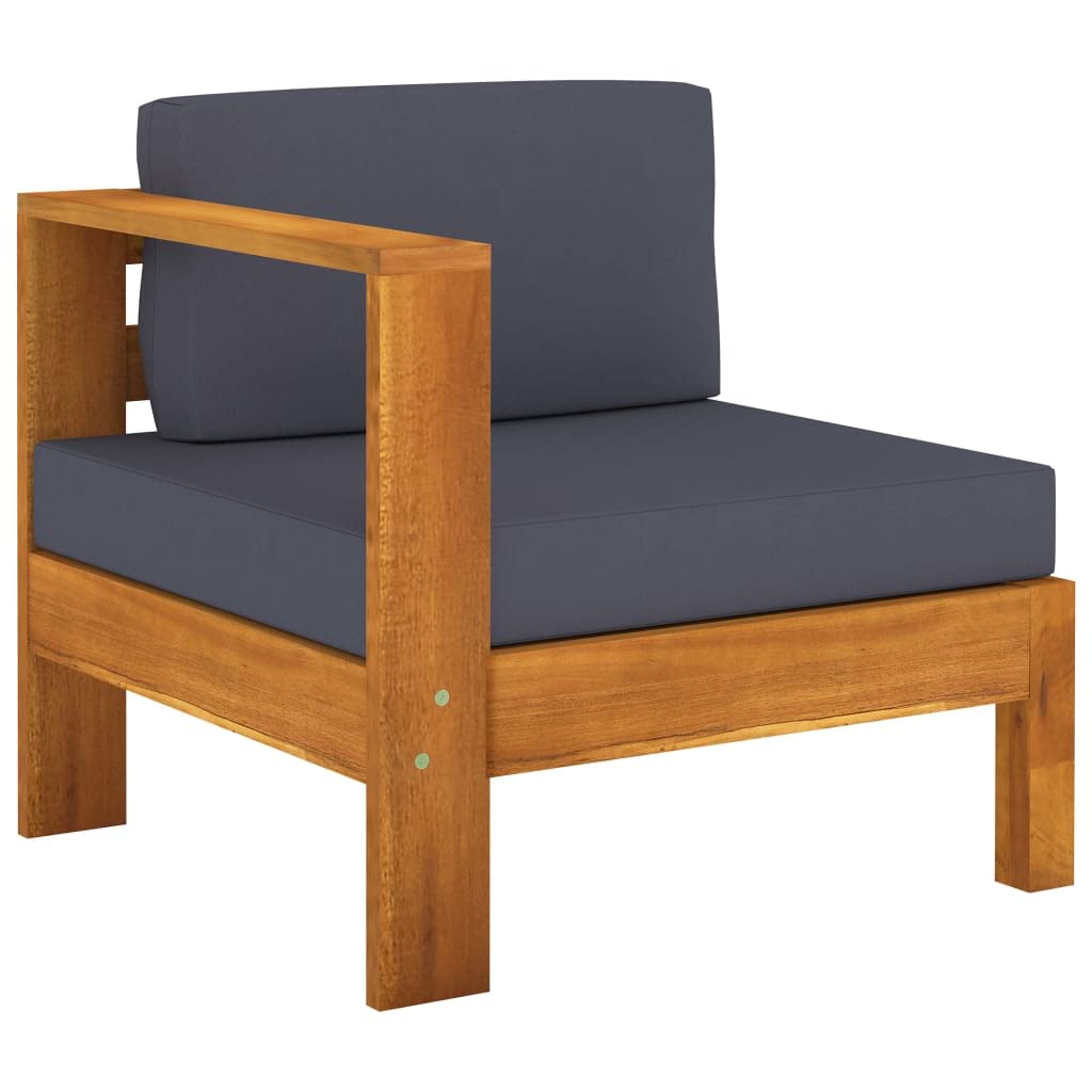4 Seater Outdoor Garden Sofa S - Outdoor Furniture Grey のレビューと価格