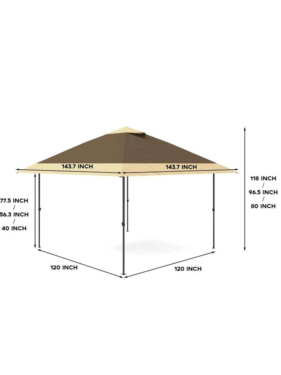 12x12 Ft Instant Pop Up Gazebo - Gazebo Pop Up のレビューと価格