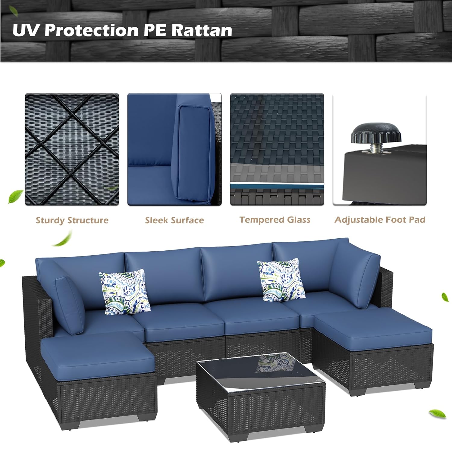 PE Rattan Outdoor Sectional So - Outdoor Furniture Europe のレビューと価格