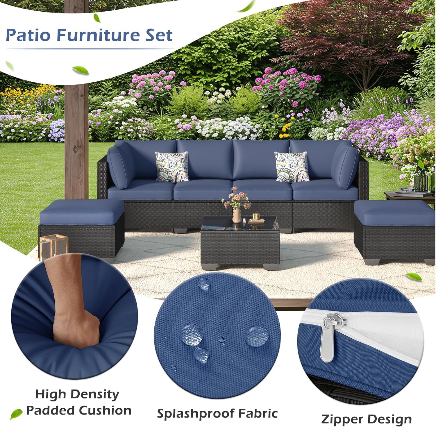 PE Rattan Outdoor Sectional So - Outdoor Furniture Europe のレビューと価格