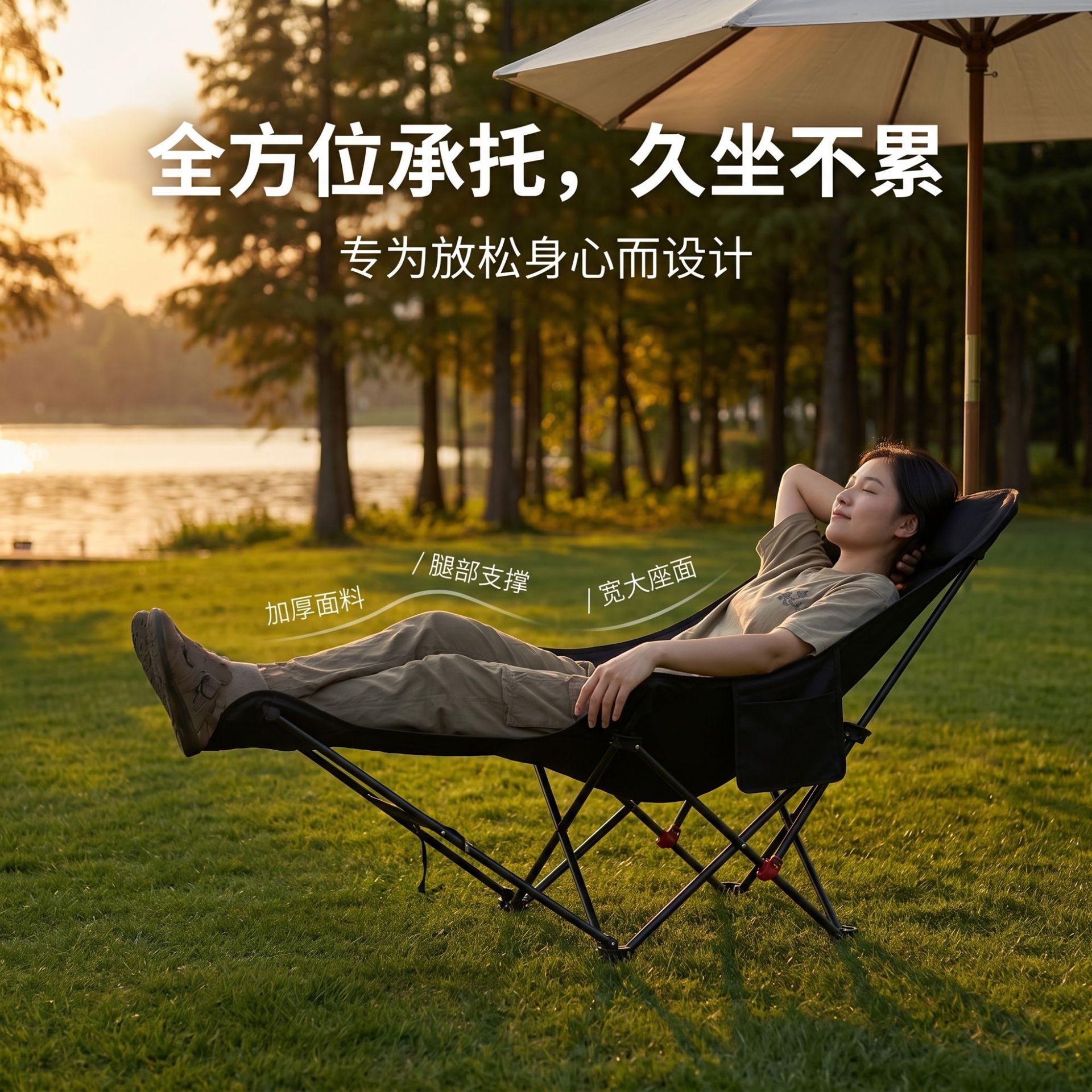 Three level adjustable moon ch - Outdoor Furniture Lounge Chair のレビューと価格