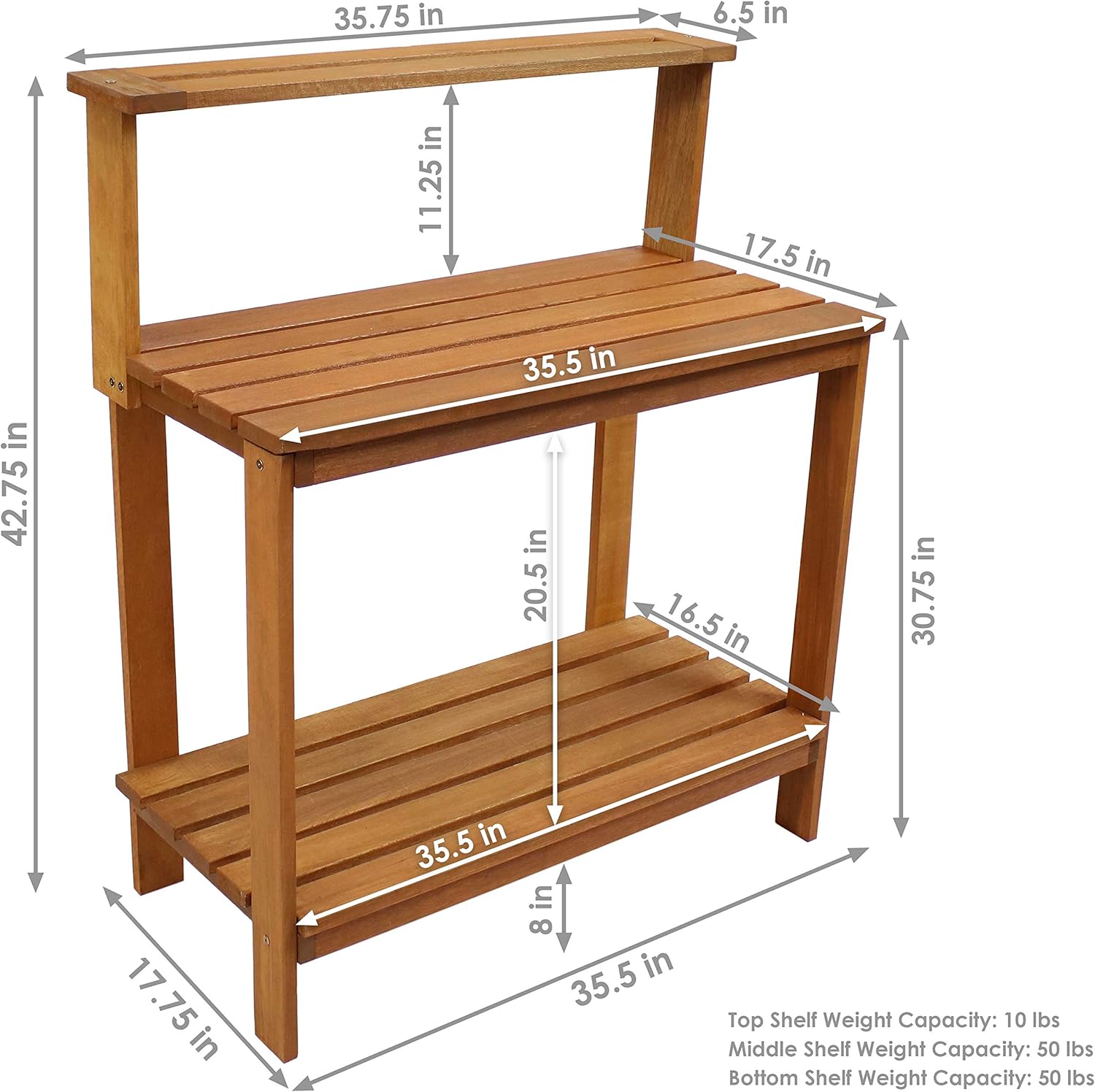 Sunnydaze 42-Inch Meranti Wood - Outdoor Furniture Oil Teak のレビューと価格