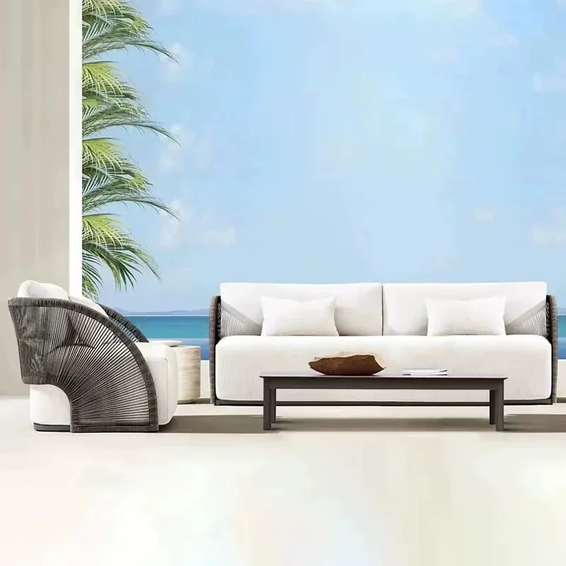 Rattan Sofa Outdoor Leisure Ba - Outdoor Furniture Europe のレビューと価格