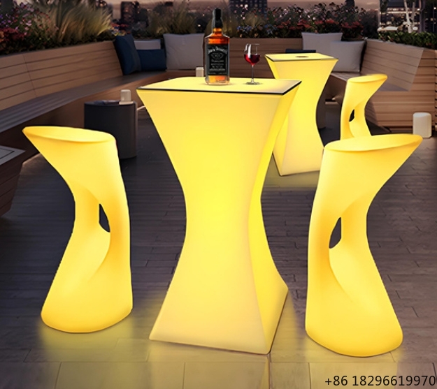 Portable LED Bar Counter Table - Outdoor Furniture Europe のレビューと価格