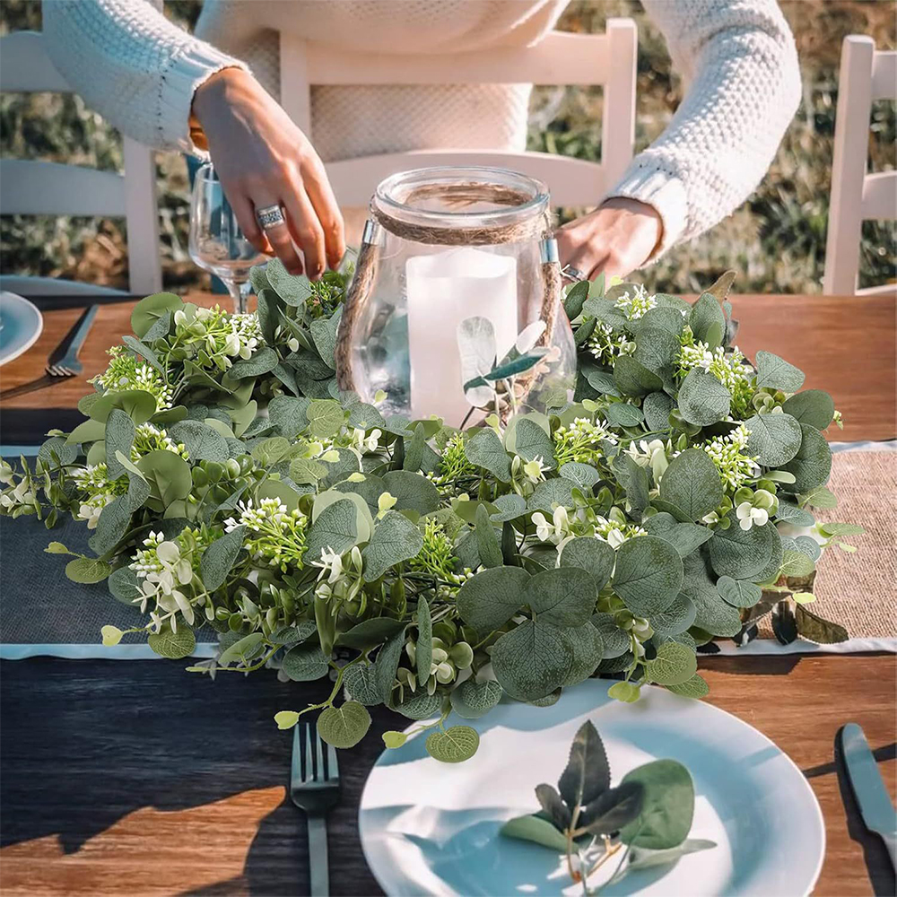 Artificial Eucalyptus Garland  - Outdoor Furniture Sale のレビューと価格