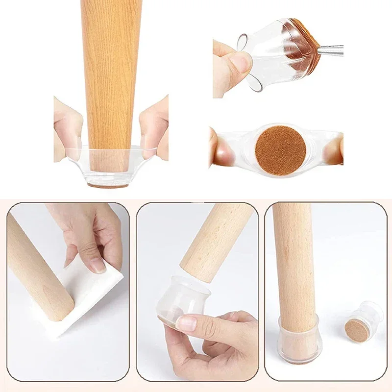 16/4pcs Chair Leg Caps Silicon - Outdoor Furniture Leg Protectors のレビューと価格