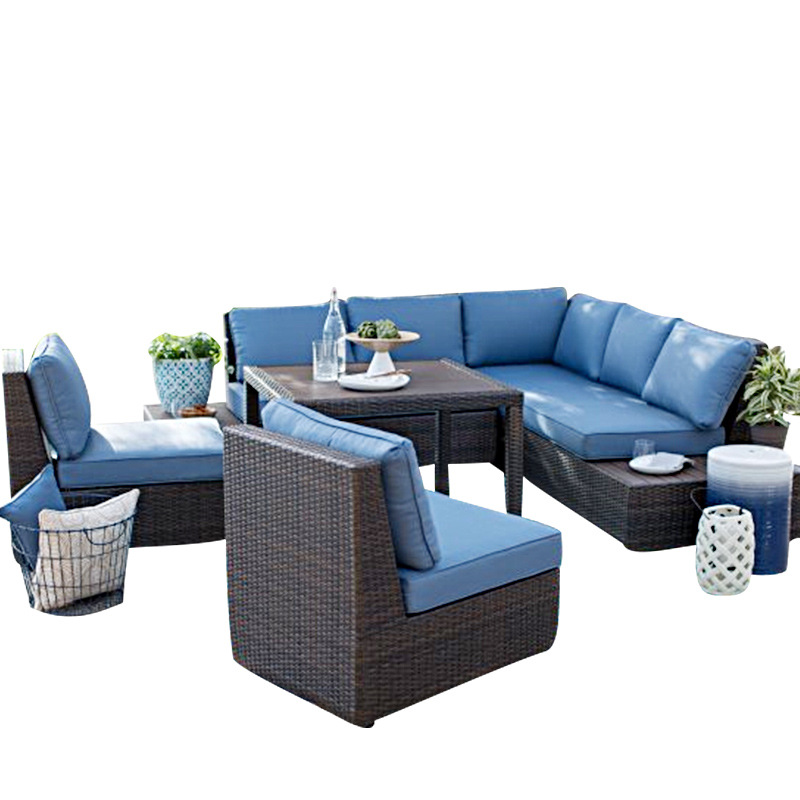 Outdoor Sofa Courtyard Rattan  - Outdoor Furniture Metal Chairs のレビューと価格