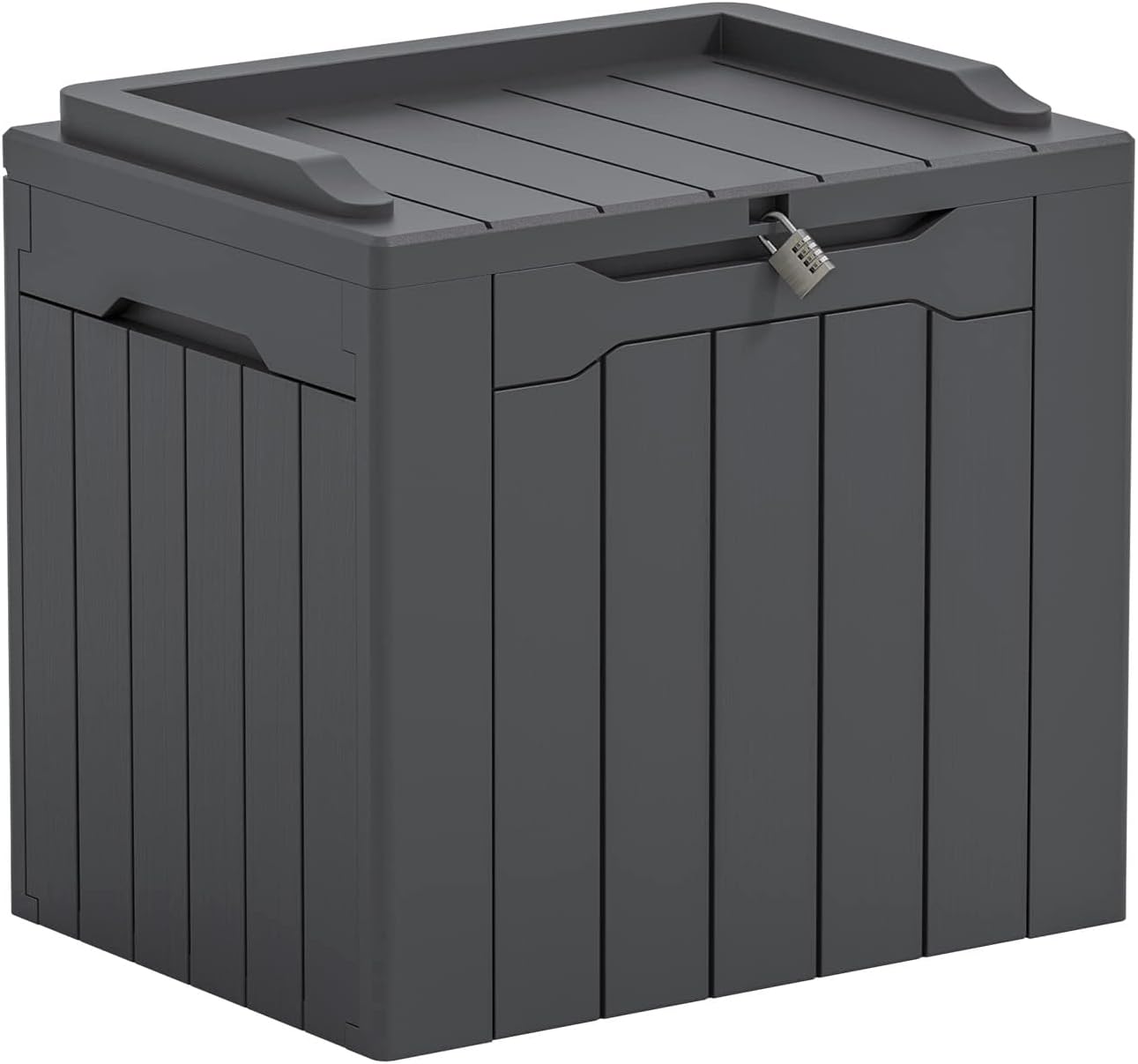 31 Gallon Outdoor Storage Box  - Outdoor Furniture Grey のレビューと価格