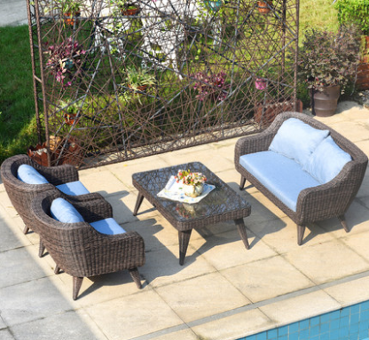 Outdoor Furniture Wicker PE Ra - Outdoor Furniture Metal Chairs のレビューと価格