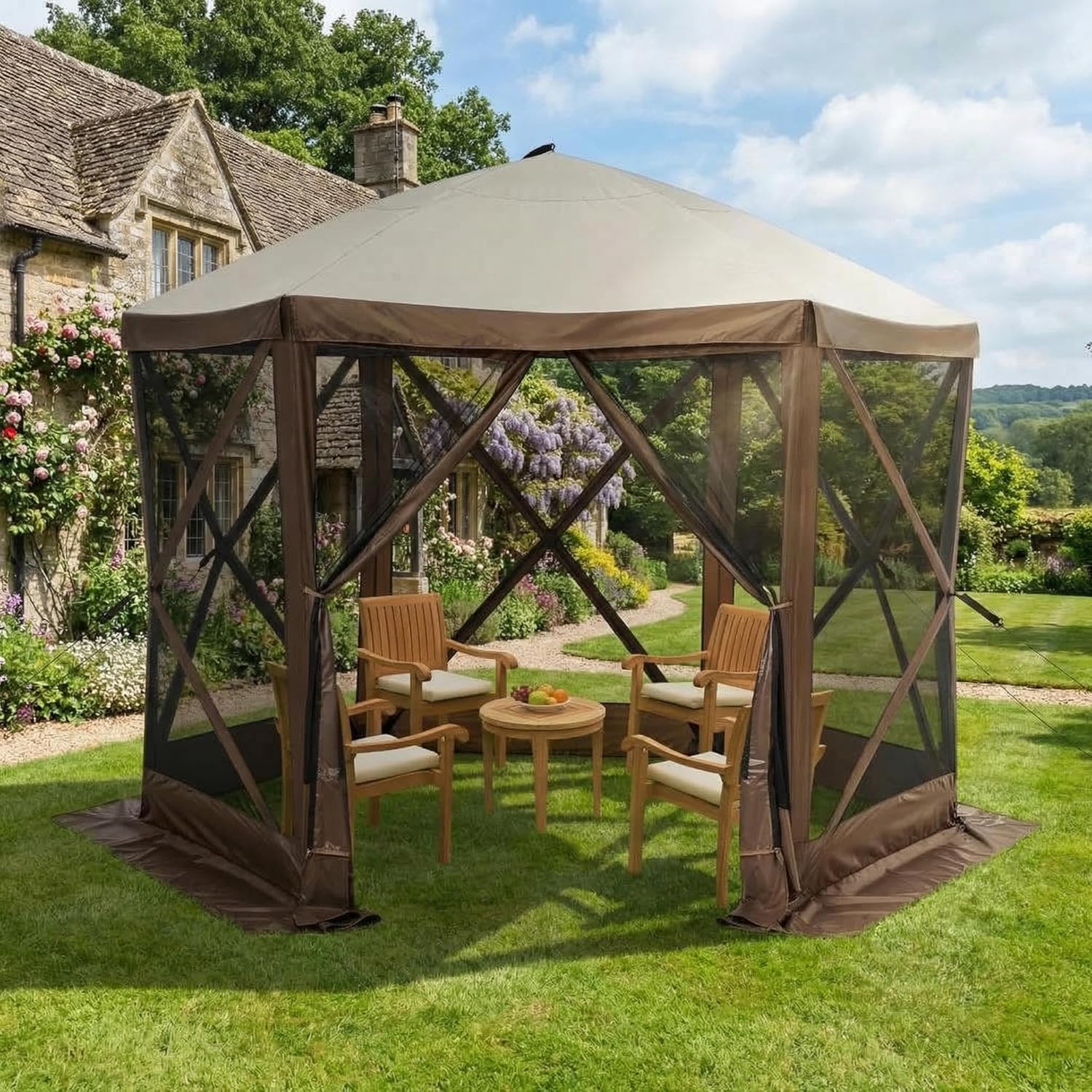 Garvee 8x8 ft Pop-Up Gazebo Te - Gazebo Pop Up のレビューと価格