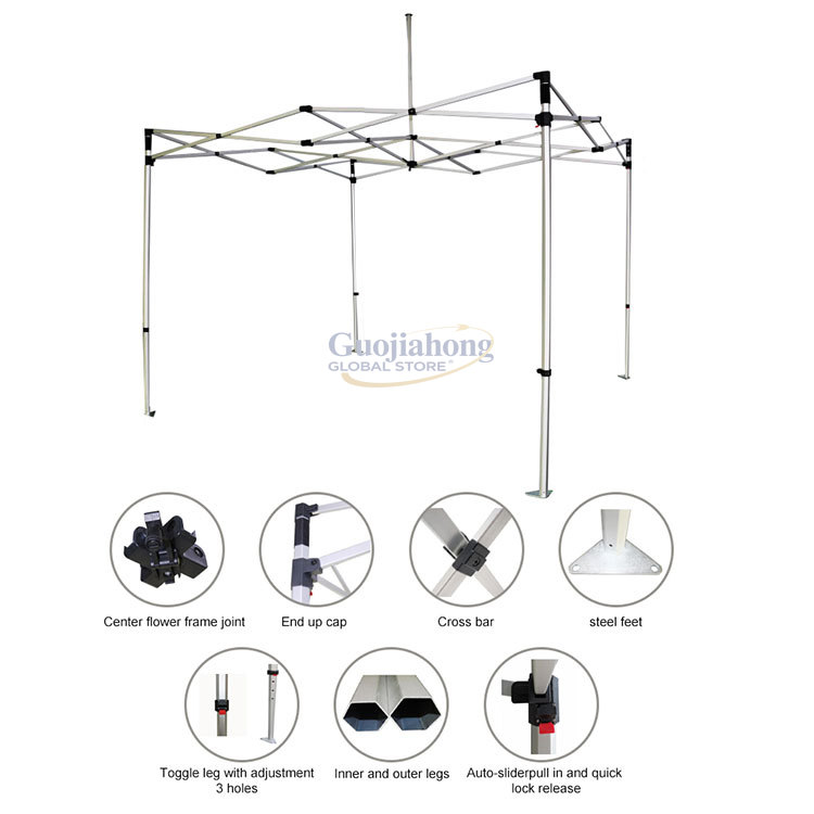 Made in China High Quality 4X4 - Gazebo Pop Up のレビューと価格